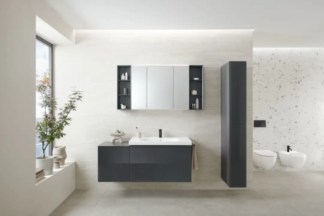 Geberit Acanto Wastafel 90cm Wit - 1 Kraangat - afbeelding 3 van 6
