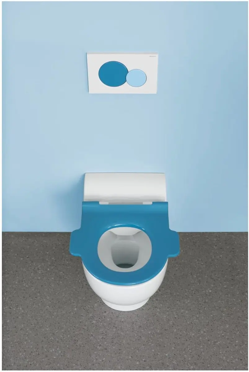 Geberit Bambini Staand Toilet Rimfree - Wit 502.966.00.1 - afbeelding 2 van 3