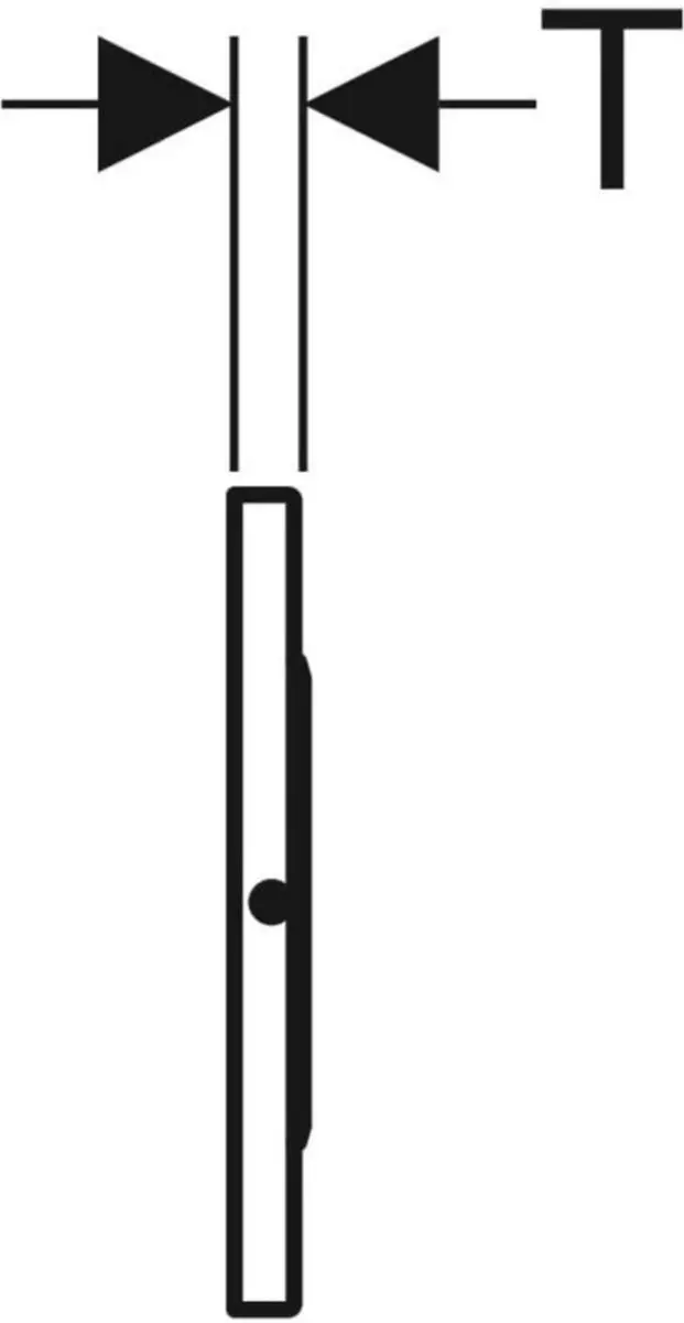 Geberit Sigma 115.863.SN.6 Bedieningspaneel - RVS - afbeelding 4 van 6