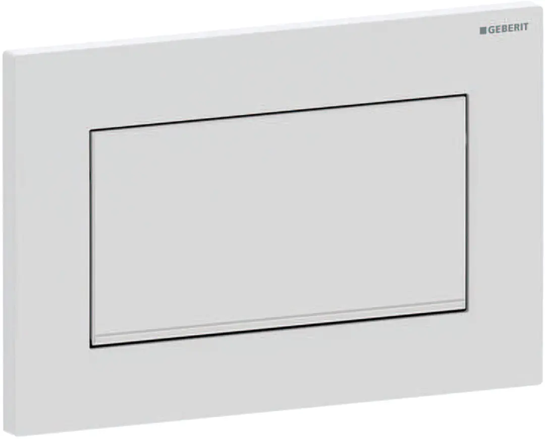 Geberit Sigma30 Bedieningsplaat Wit Mat