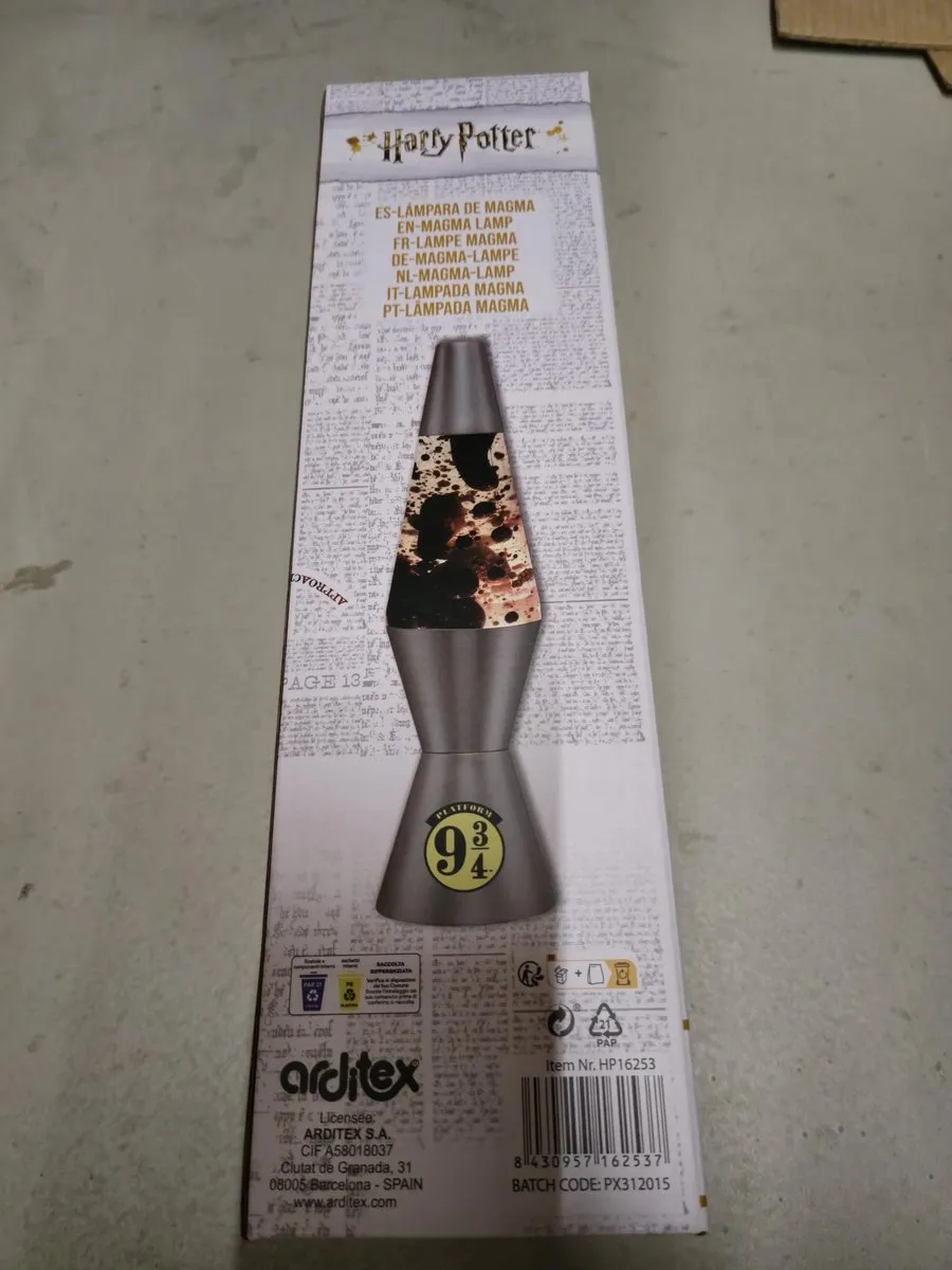Harry Potter Zilver Lavalamp 30W