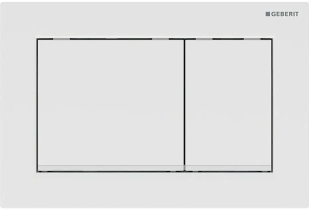 Geberit Omega30 Bedieningsplaat 115.080.11.1 - Wit - afbeelding 3 van 6