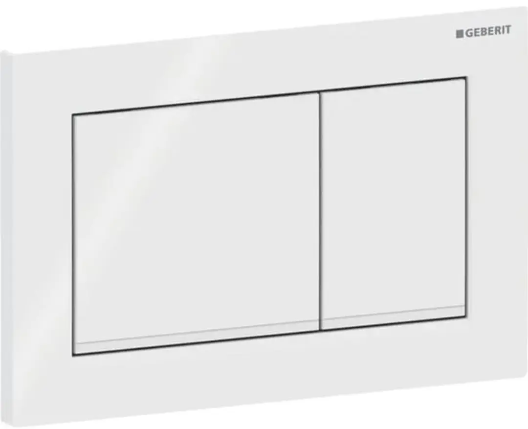 Geberit Omega30 Bedieningsplaat 115.080.11.1 - Wit - afbeelding 5 van 6
