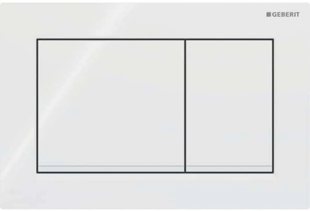 Geberit Omega30 Bedieningsplaat 115.080.11.1 - Wit - afbeelding 6 van 6