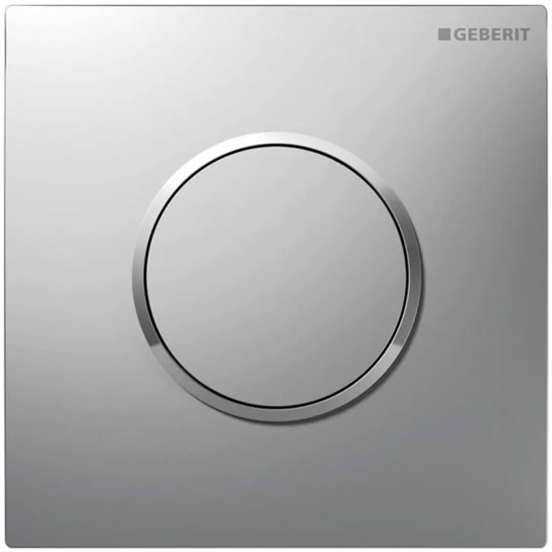 Geberit Type 10 bedieningsplaat urinoirsturing pneumatisch Mat Chroom 241.915.JQ