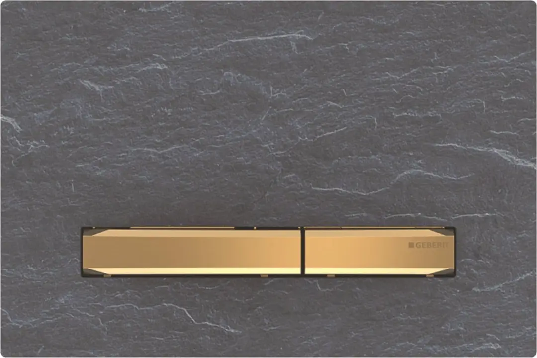 Bedieningsplaat Geberit Sigma 50 voor 2-toets Spoeling Messing Goud / Mustang Le