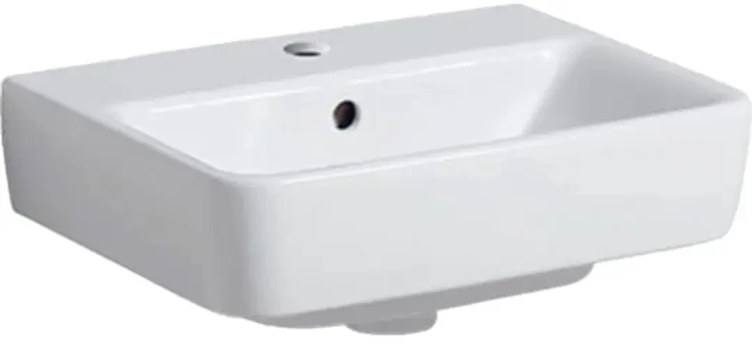 Geberit Renova Plan Spoelbak 45cm Wit - afbeelding 3 van 3