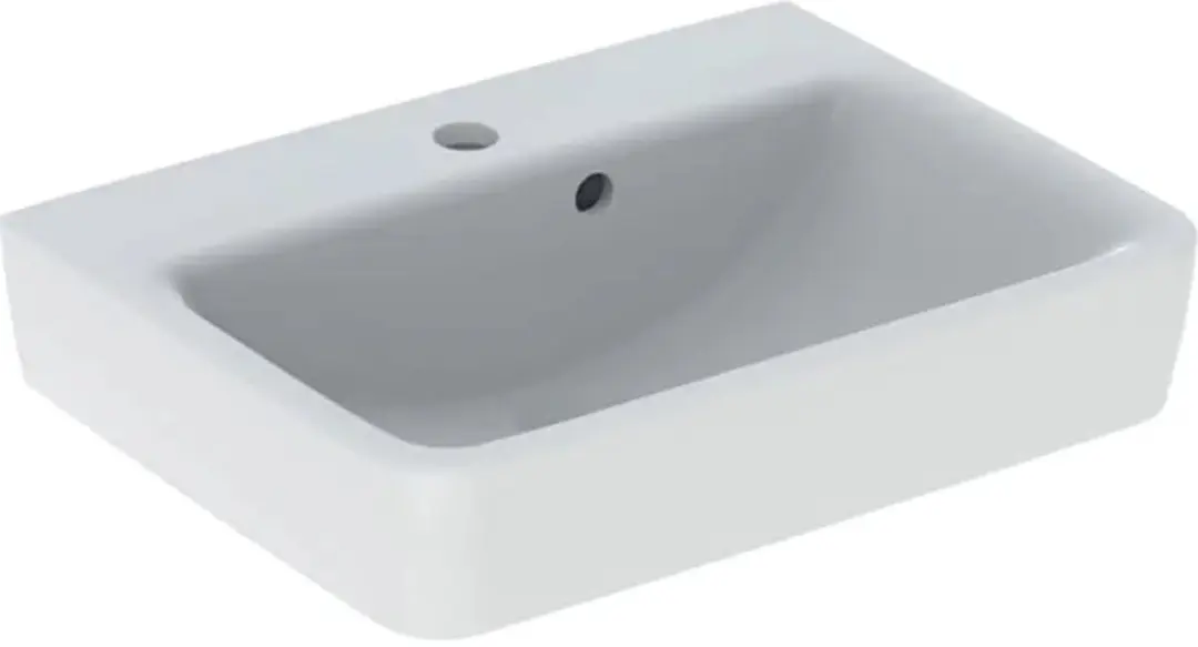 Geberit Renova Plan Spoelbak 50cm Wit - afbeelding 2 van 5