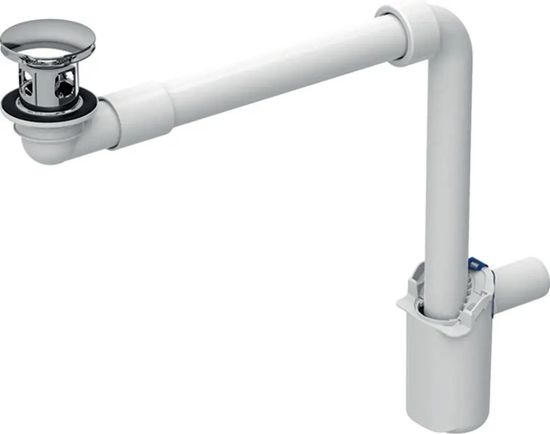 Geberit Wastafelafvoer Push Open: D=32Mm Gl-Chroom