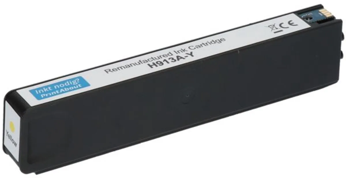 PrintAbout HP 913A Geel Inktcartridge - 50ml