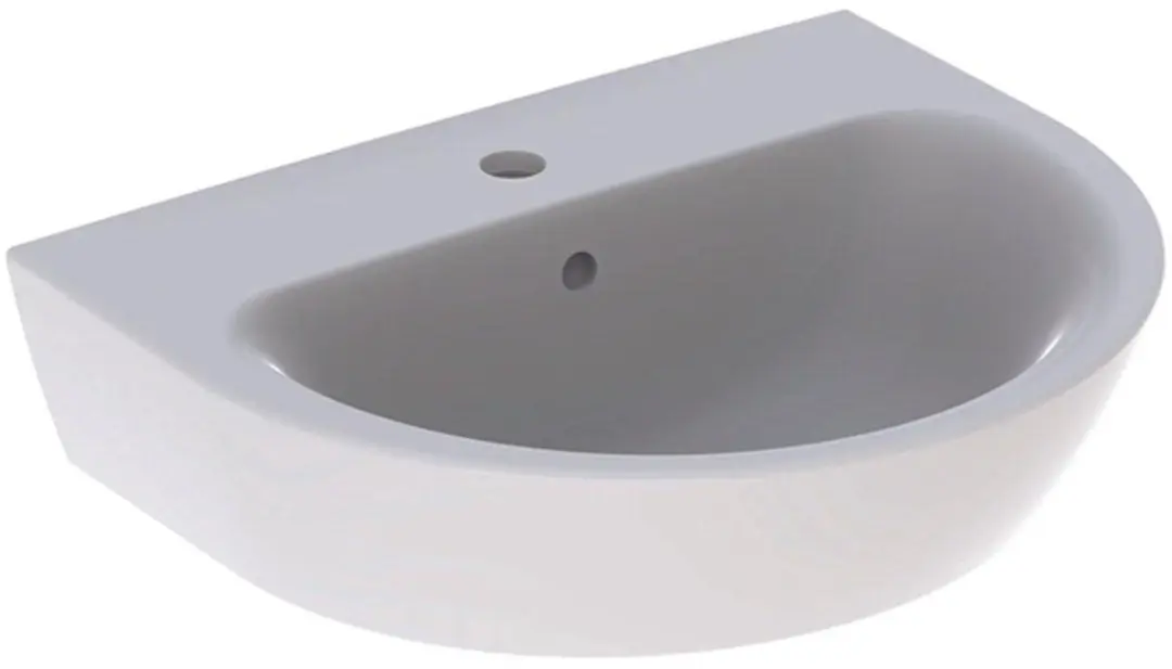 Geberit Renova Wastafel 55cm Wit - afbeelding 2 van 6