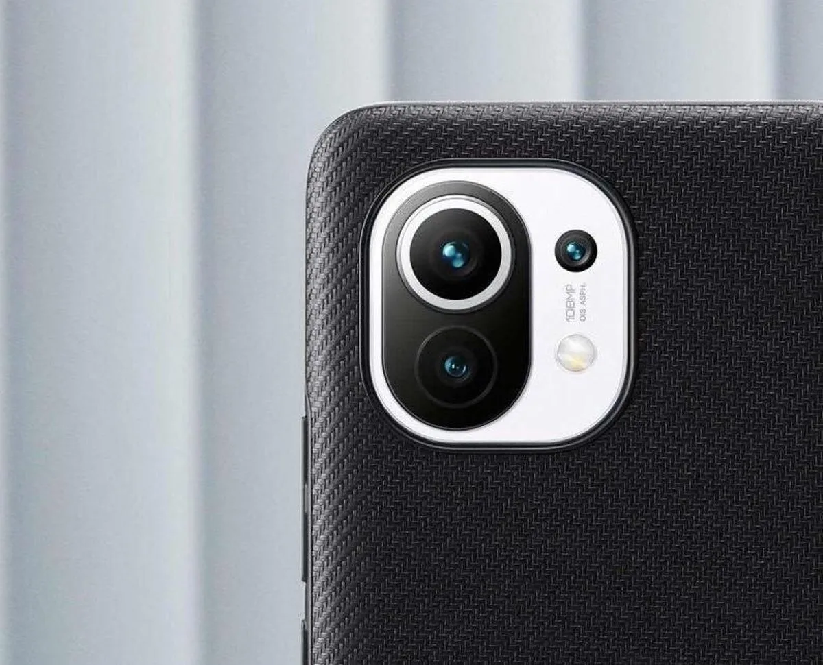 Xiaomi Mi 11 Rugged Vegan Leather Hoesje - Zwart