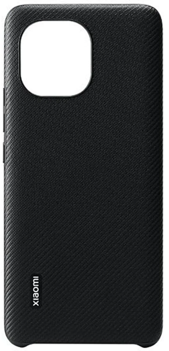 Xiaomi Mi 11 Rugged Vegan Leather Hoesje - Zwart - afbeelding 6 van 6