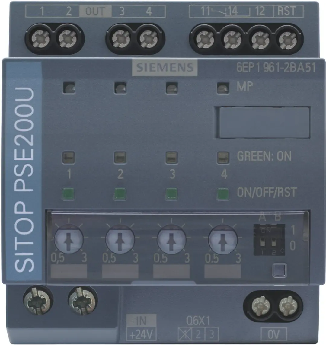 Siemens 6EP1961-2BA51 Selectiviteitsmodule - afbeelding 3 van 4