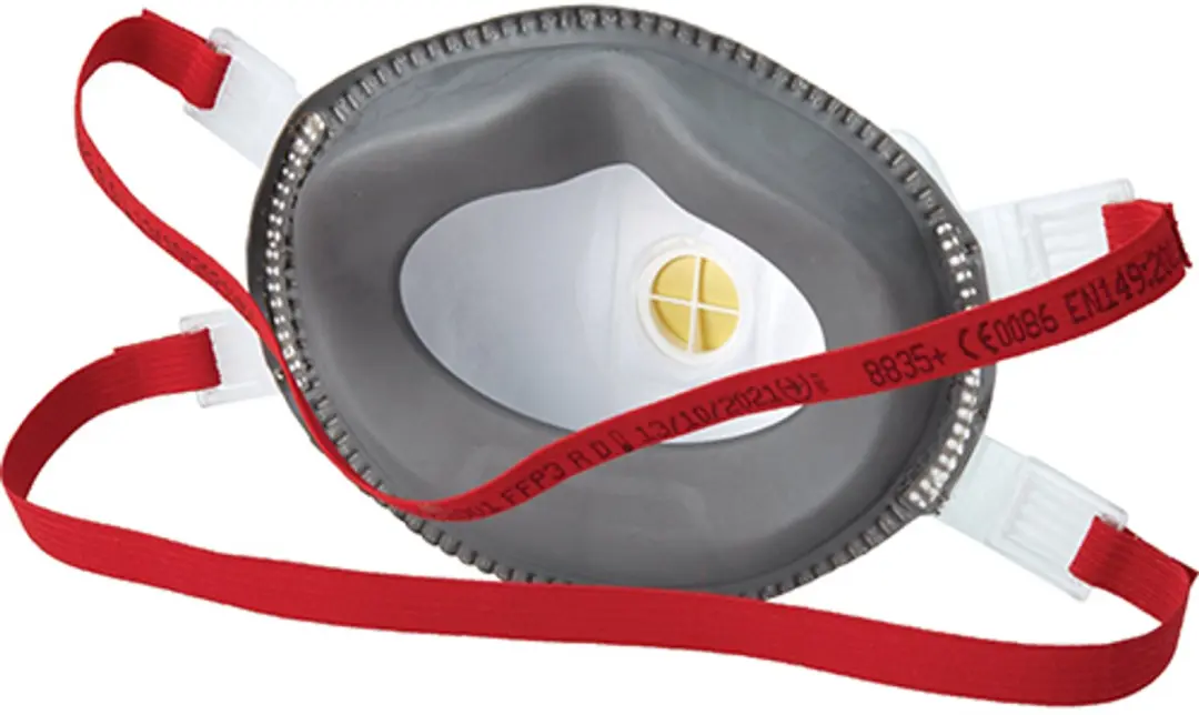 3M 8835+ FFP3 Fijnstofmasker met ventiel - 5 Stuks - afbeelding 2 van 2