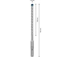 Bosch Expert SDS plus-7X Hamerboor 7mm - afbeelding 4 van 6