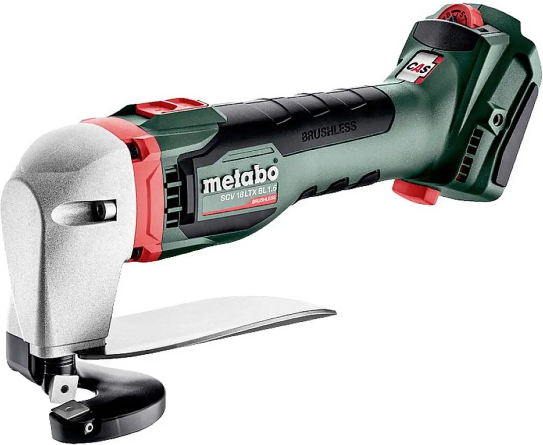 Metabo Accu-blikschaar 601615850 SCV 18 LTX BL 1.6 Zonder accu, Zonder lader