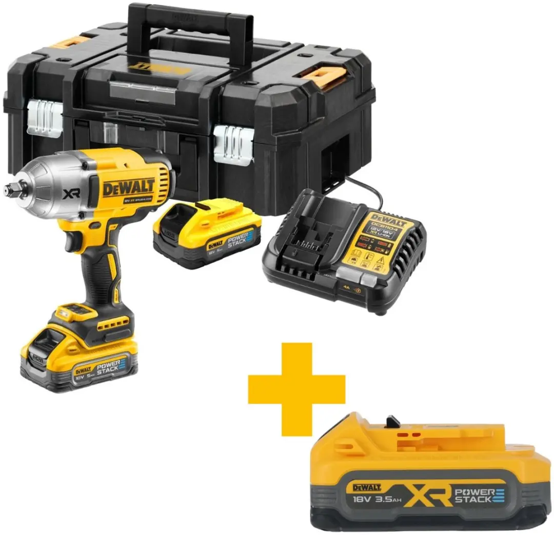 DeWalt DCF900H2T Slagmoersleutel 1400Nm 18V