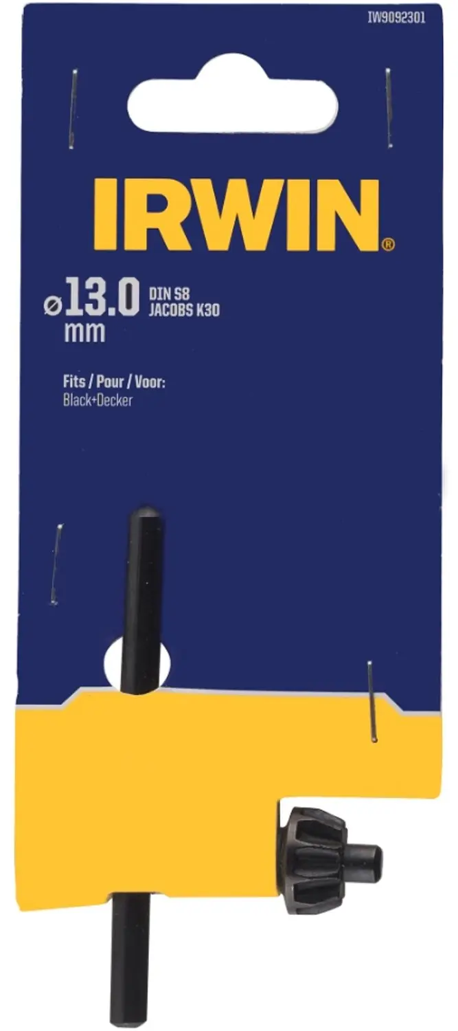 Irwin reserve boorkopsleutel voor boorkop met spanwijdte 13 mm.