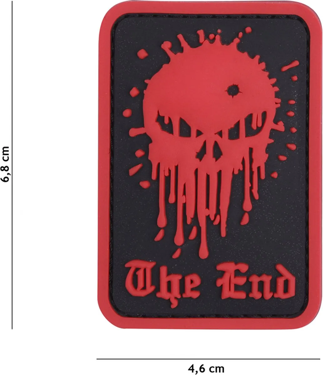 101 Inc Embleem 3D Pvc Skull The End