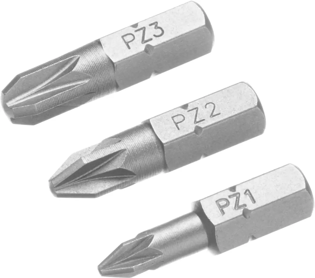 Irwin Schroefbit Pozidriv Set PZ1/PZ2/PZ3 - 25mm - 3 Stuks - afbeelding 2 van 2