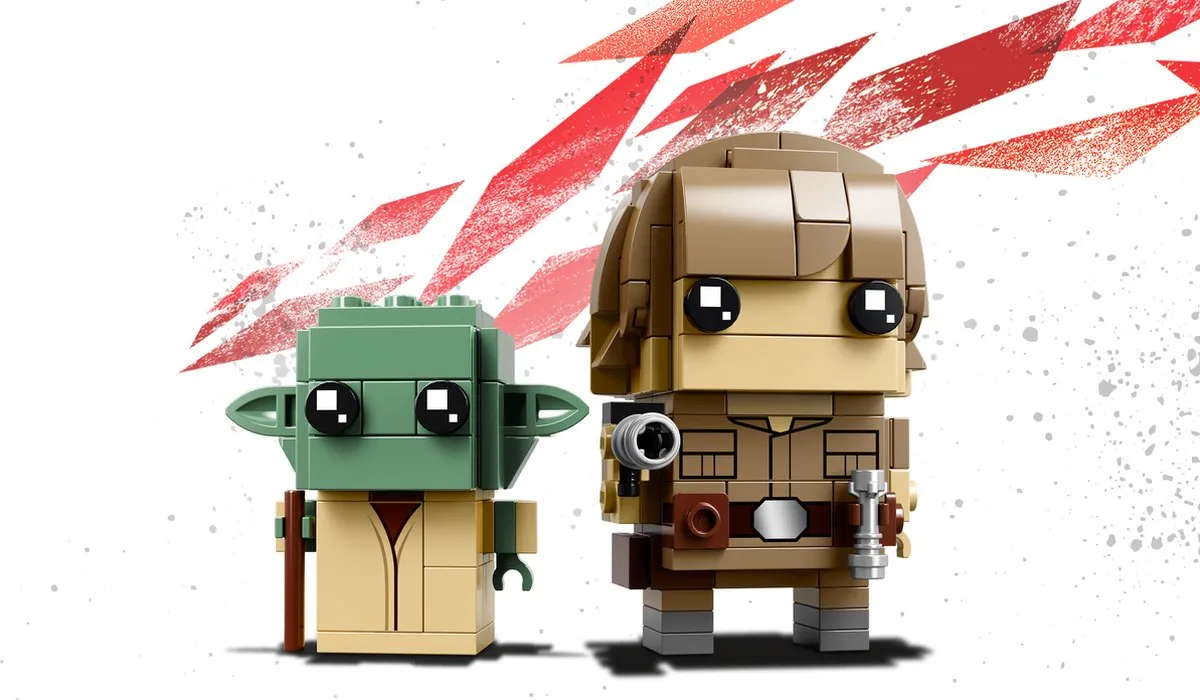LEGO BrickHeadz Luke Skywalker & Yoda 41627 - 215 Stukken - Meerkleurig