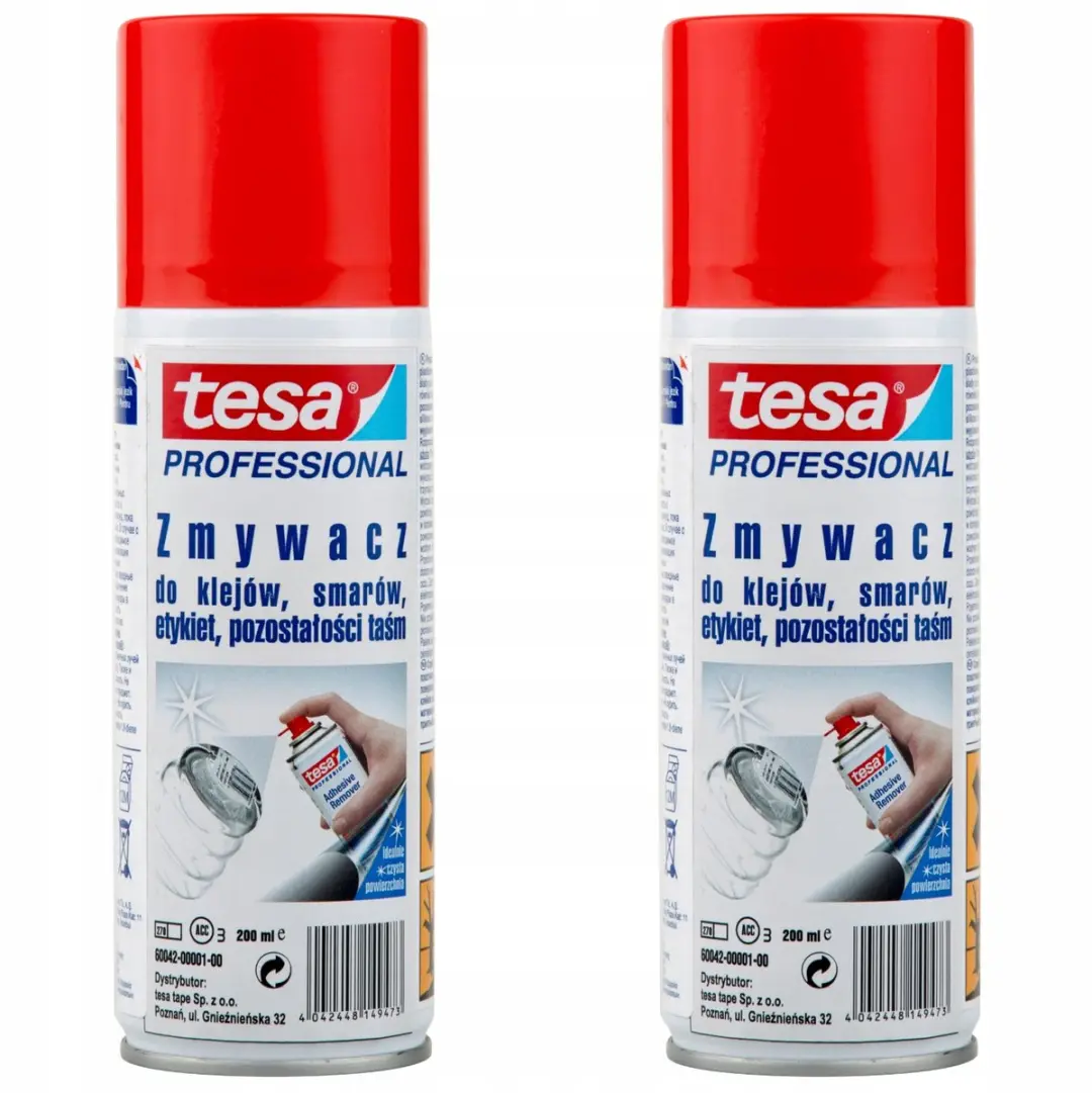 Tesa - Lijmverwijderaar Spray - 200ml - Set van 2 - afbeelding 2 van 2