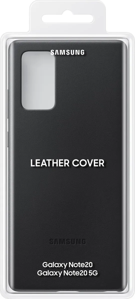 Samsung Galaxy Note 20 Hoesje - Zwart - 8806090560194