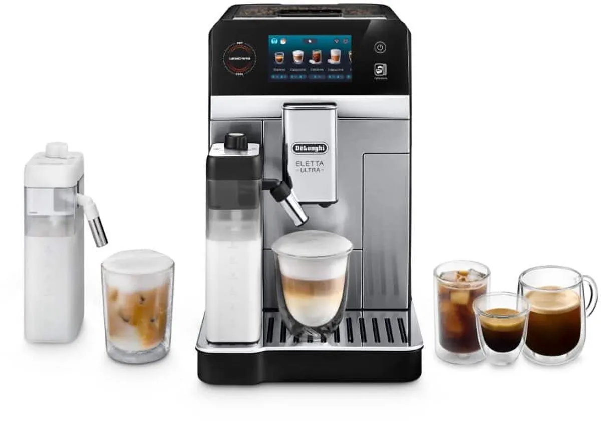 De'Longhi Eletta Ultra ECAM470.85.MB Espressomachine - 50 Recepten - Metallic - afbeelding 6 van 6
