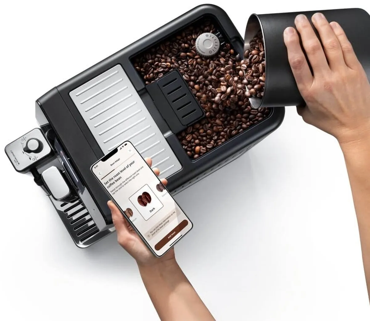 De'Longhi Eletta Ultra ECAM470.85.MB Espressomachine - 50 Recepten - Metallic