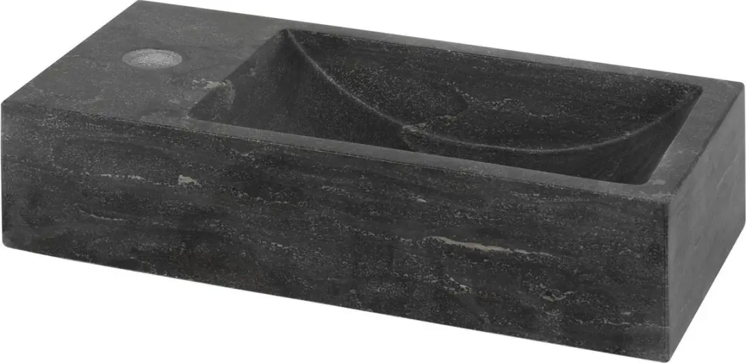 Saqu Nature Collection Fonteinset 31204010TUBMZSET - Mat zwarte kraan - afbeelding 3 van 5