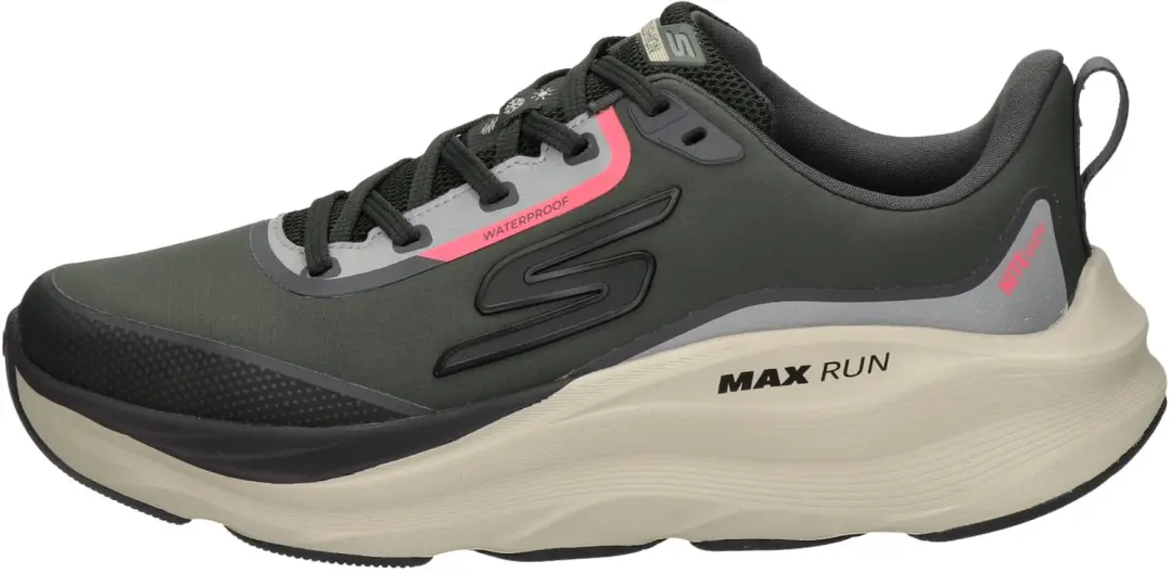 Skechers Max Run Vorteza Dames Sneaker - 38 - Groen - afbeelding 6 van 6