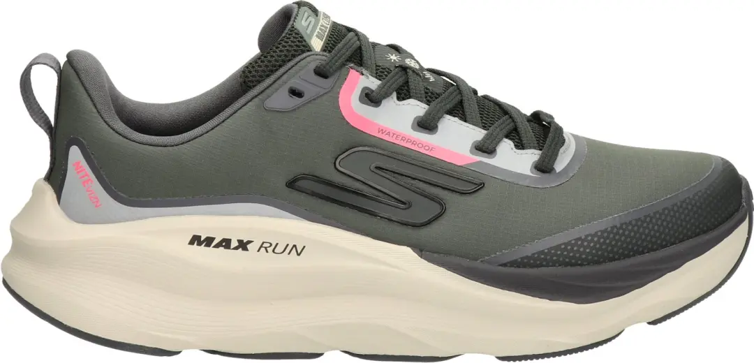 Skechers Max Run Vorteza Dames Sneaker - 38 - Groen