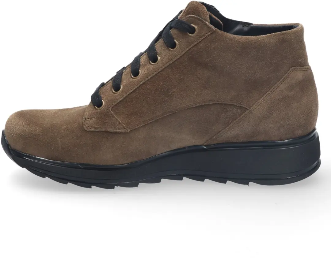 Durea 9767 Wijdte K+ Sneakers - donkerbeige - afbeelding 3 van 6