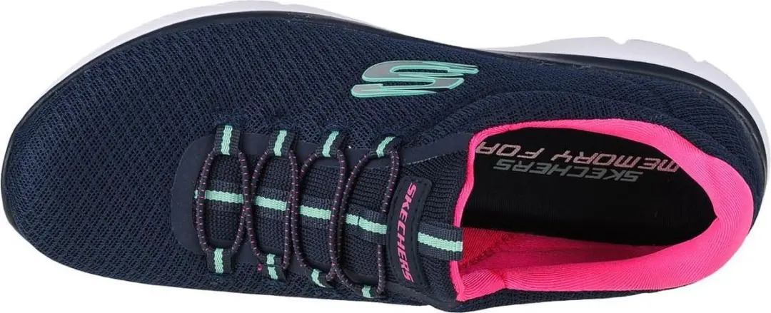 Skechers Summits 12980-NVHP Sneakers - Marineblauw - afbeelding 4 van 5