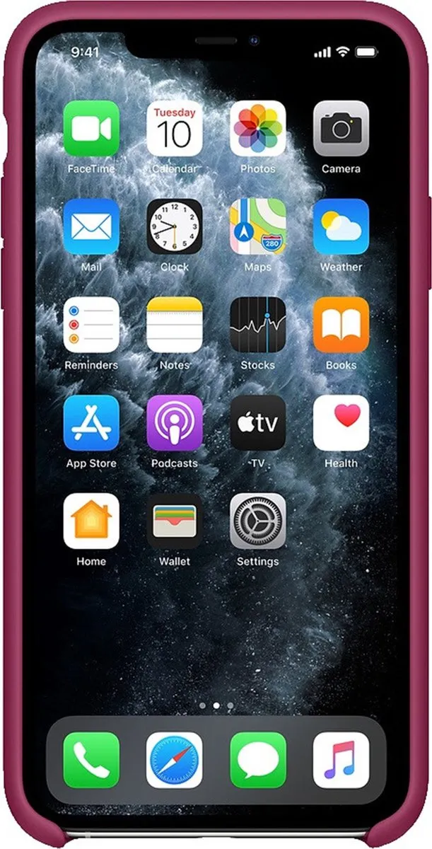 Apple - Siliconen Hoesje - iPhone 11 Pro Max - Paars