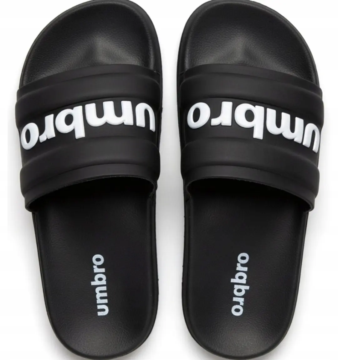 UMBRO Unisex Zwarte Slippers