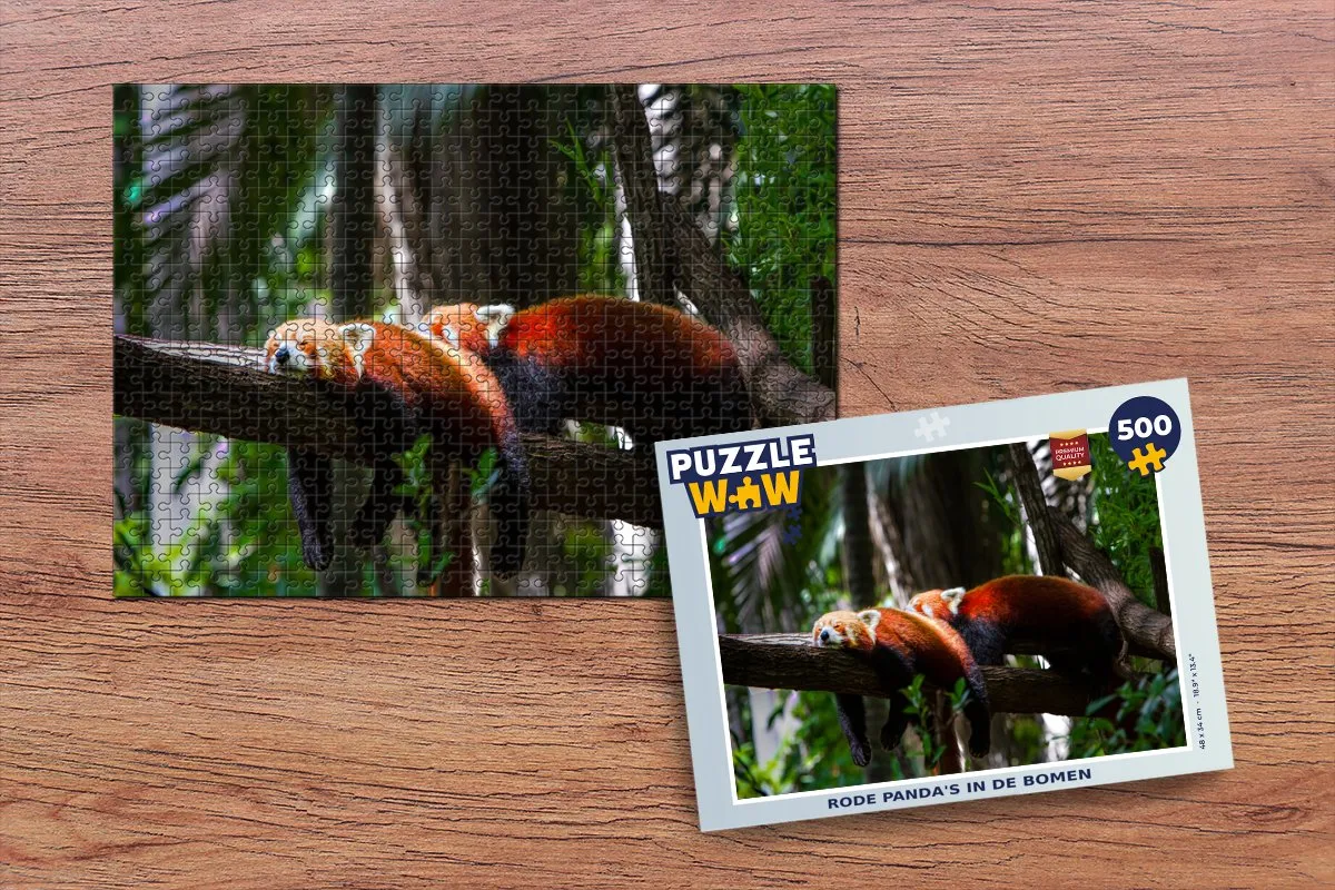 PuzzleWow Boom Legpuzzel 500 Stuks - Multicolor