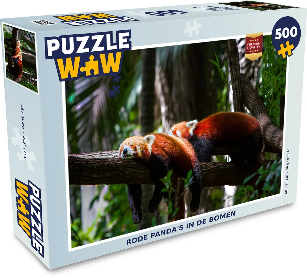 PuzzleWow Boom Legpuzzel 500 Stuks