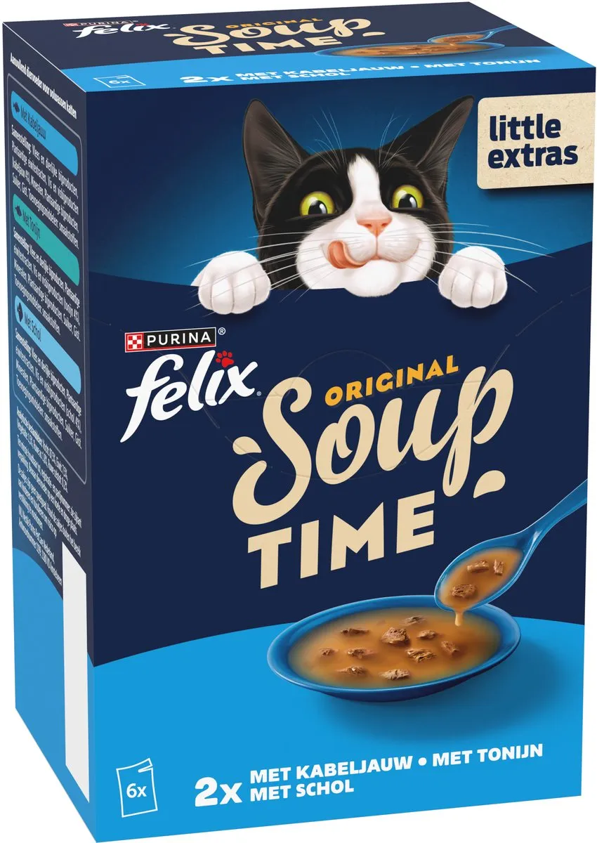 Felix Soup Vis Selectie Natvoer - 48 Stuks - afbeelding 6 van 6