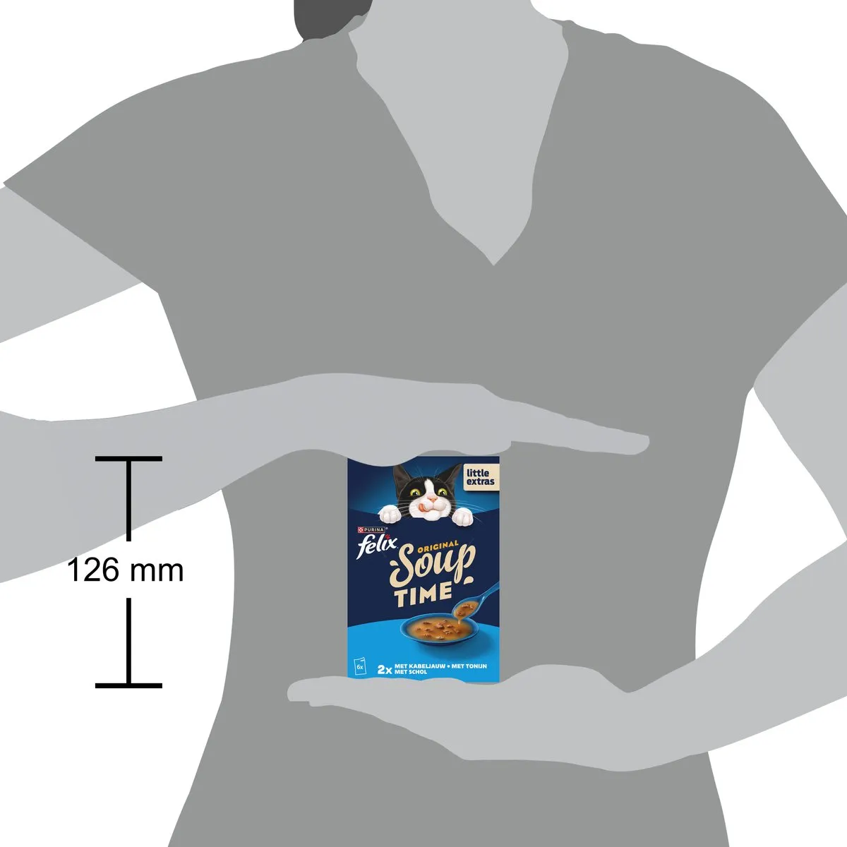 Felix Soup Vis Selectie Natvoer - 48 Stuks