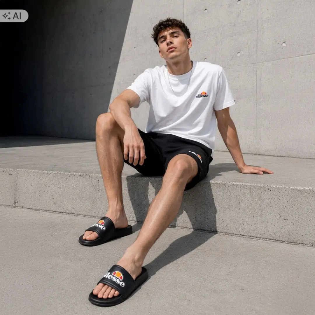 Ellesse Heren Slides Zwart - 41 - afbeelding 2 van 5