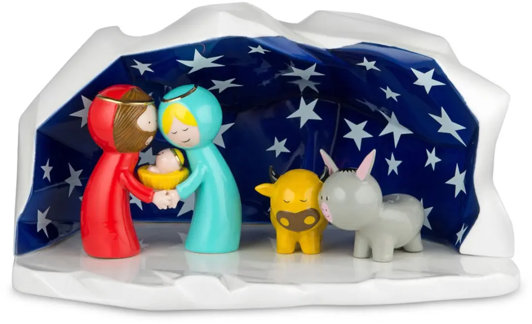 Alessi Happy Eternity Baby Kerststal Multicolor - afbeelding 5 van 6