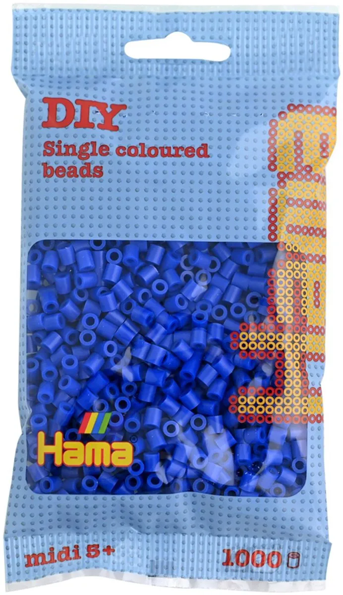 Hama Str Kr 1000 Dozen Blauw - 1000 Stuks