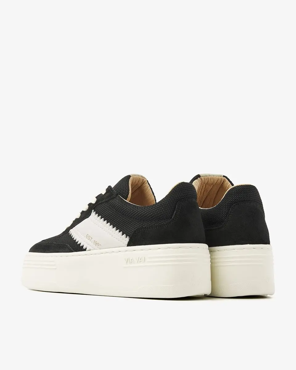 VIA VAI Isa Lou Sneakers 62342 - Zwart - afbeelding 4 van 6