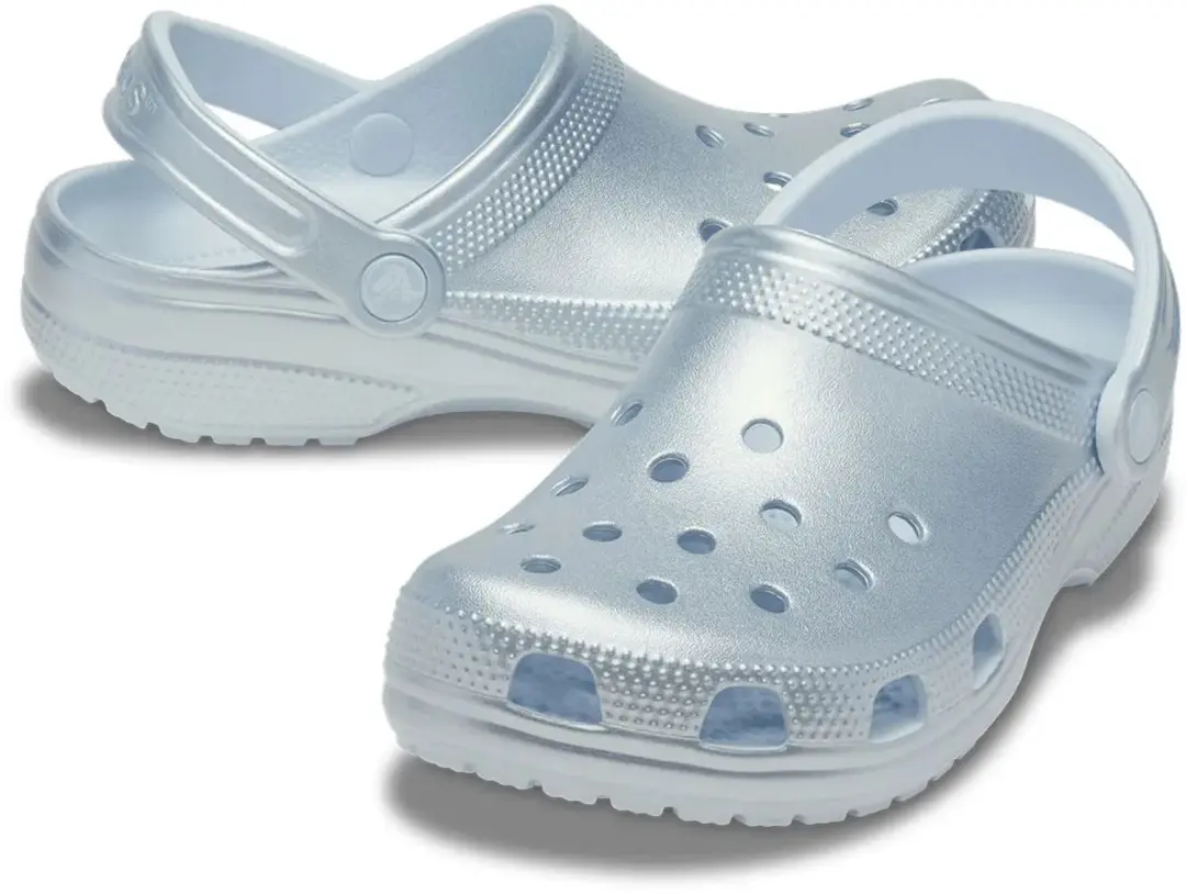 Crocs Classic Tinted Metallic Klompen - Sky Ice - afbeelding 3 van 4