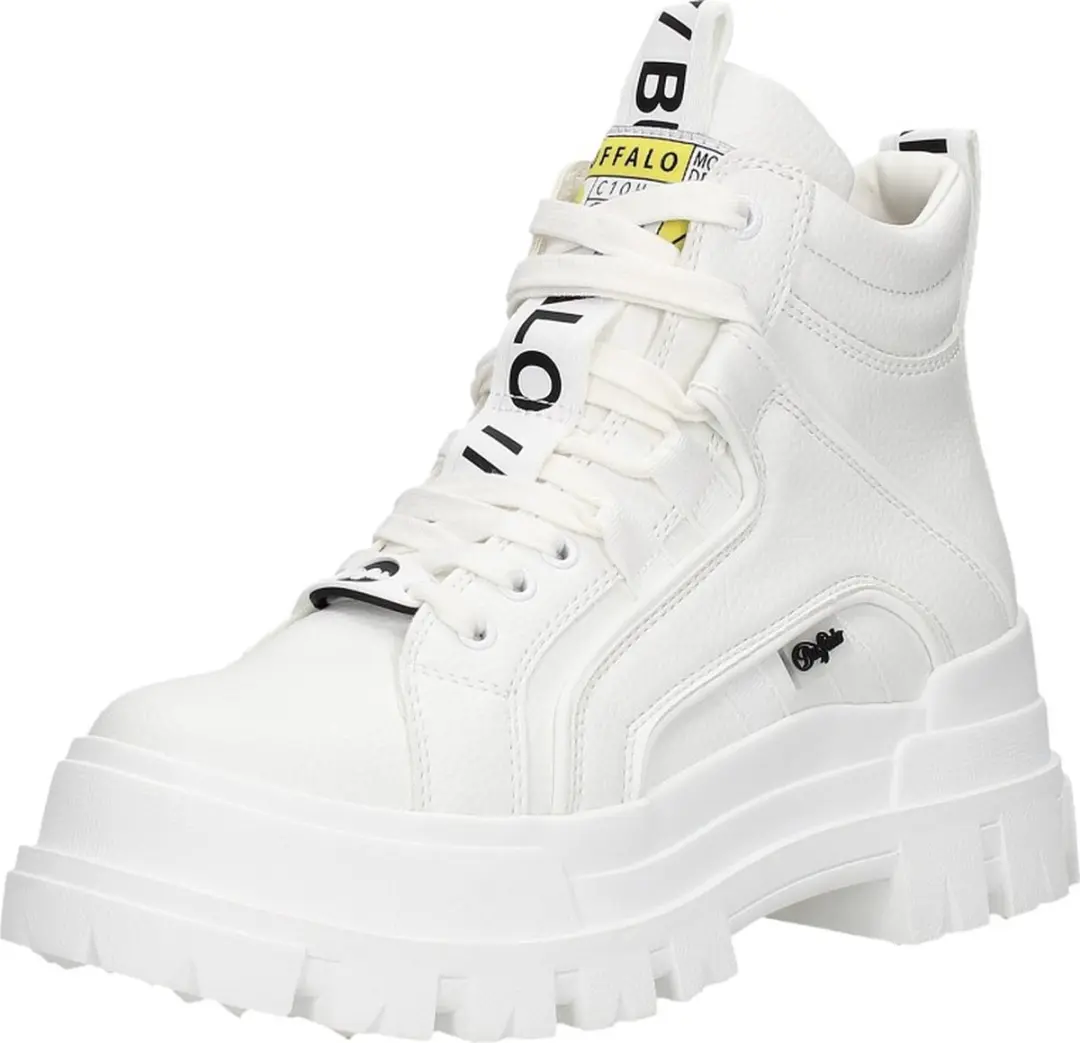 Buffalo Aspha NC Mid Vegan Nappa Dames Sneakers 39 - Wit - afbeelding 5 van 6