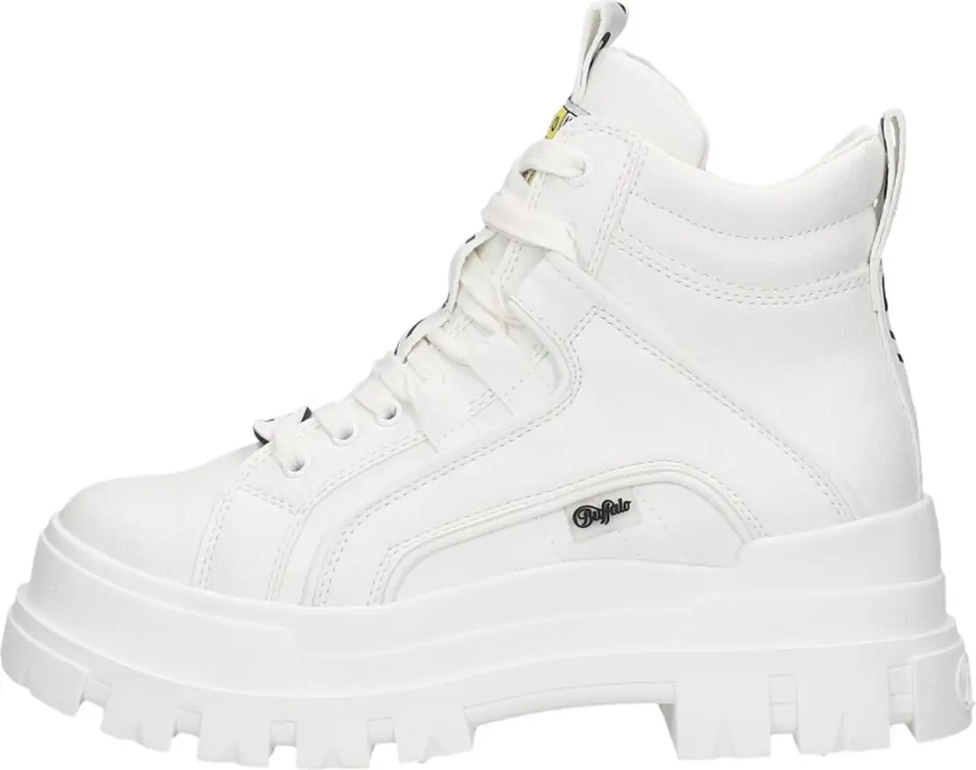 Buffalo Aspha NC Mid Vegan Nappa Dames Sneakers 39 - Wit - afbeelding 2 van 6
