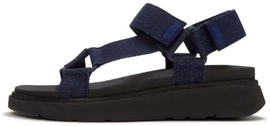 Fitflop Gen Ff Adjustable Back Strap Sandalen Blauw EU 39 Vrouw