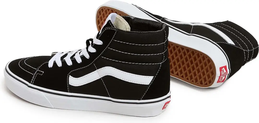 Vans Sk8-Hi Sneakers 44.5 - Zwart/Wit - afbeelding 3 van 6